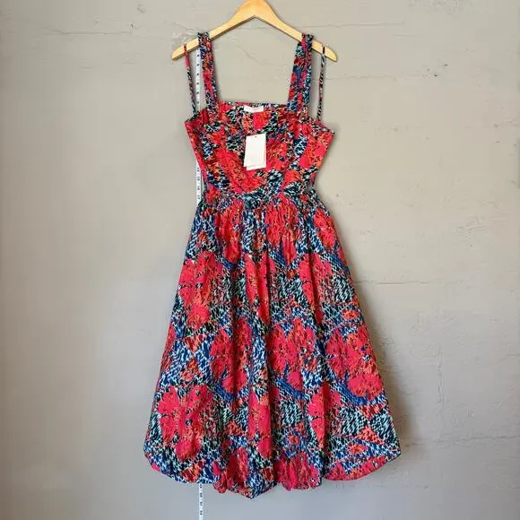 $590 Ulla Johnson REVOLVE Olympia Dress Women's 12 Flamingo